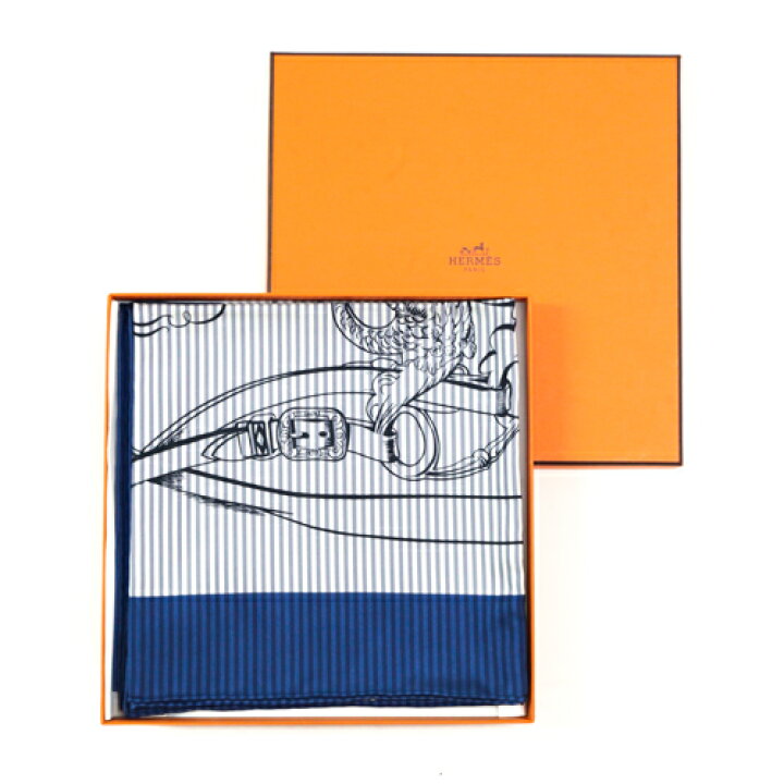 楽天市場】未使用 エルメス HERMES スカーフ カレ90 シルク100 