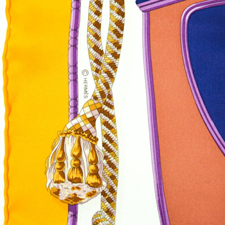 楽天市場】エルメス HERMES スカーフ カレ70 シルク COACH 馬車 f.de 