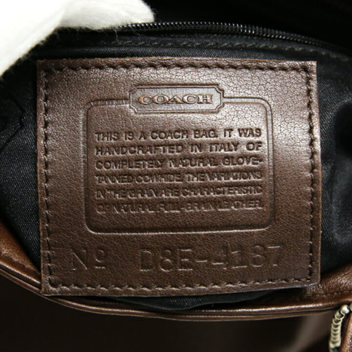楽天市場】コーチ COACH ハンドバッグ レザー 4187 手提げかばん 散歩 
