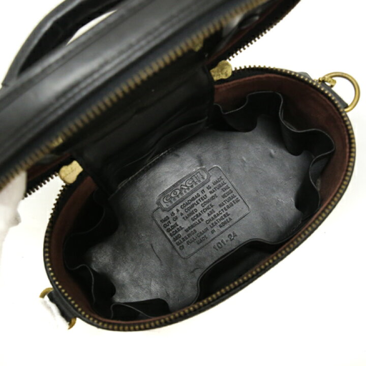楽天市場】コーチ COACH バニティバッグ レザー ハンドバッグ 101-24 