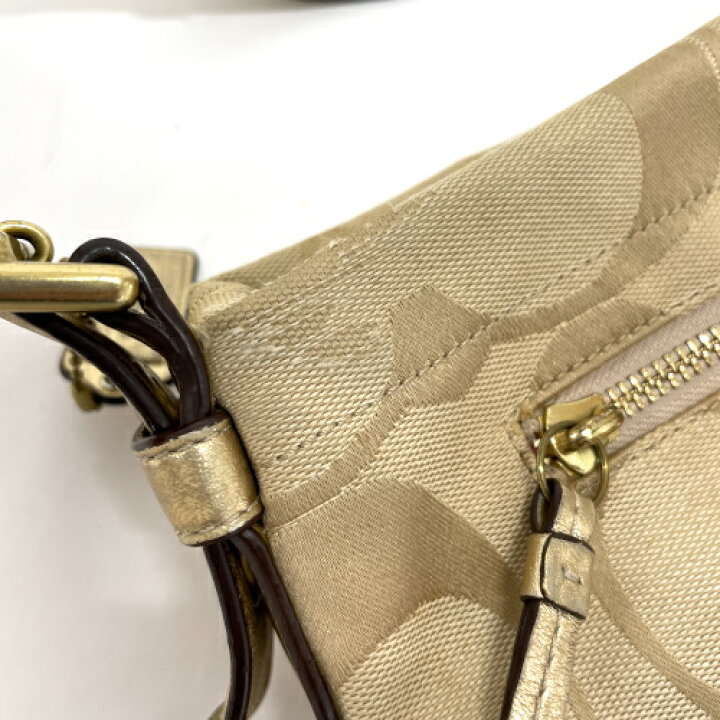 楽天市場】コーチ COACH ショルダーバッグ レザー キャンバス 
