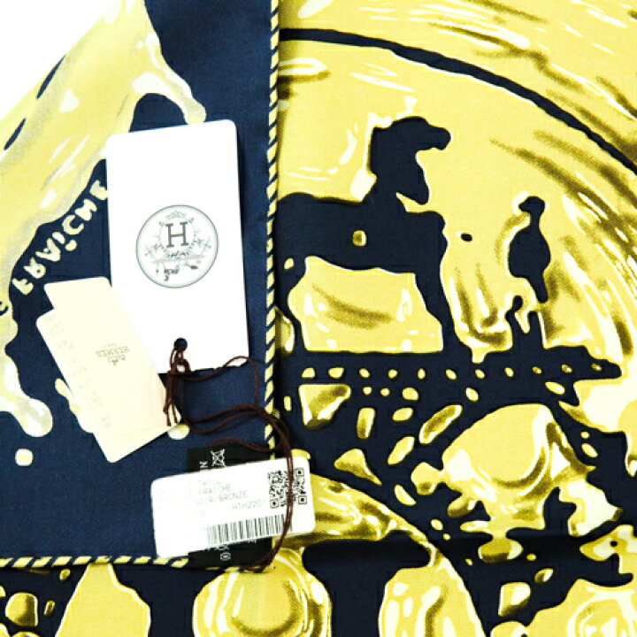 楽天市場】未使用・展示品 エルメス HERMES スカーフ カレ45 