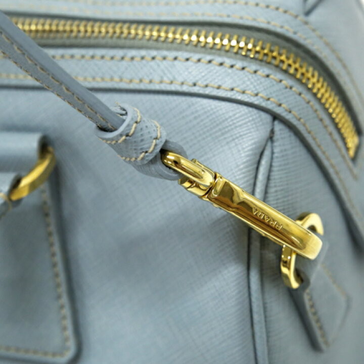 楽天市場】プラダ PRADA ミニボストン サフィアーノヴェルニ レザー  