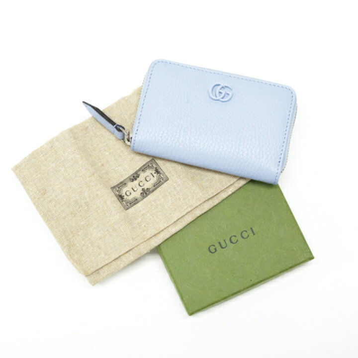 楽天市場】未使用 グッチ GUCCI ダブルG ジップアラウンドウォレット  