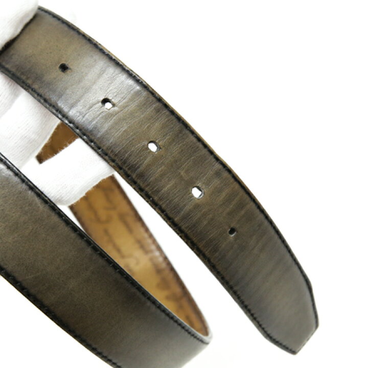 楽天市場】ベルルッティ Berluti ヴァーサタイル レザーベルト 35MM  