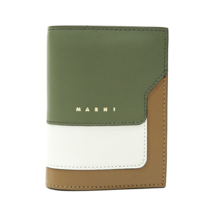 楽天市場】未使用 マルニ MARNI 二つ折り財布 レザー PFMOQ14U13 バイ 