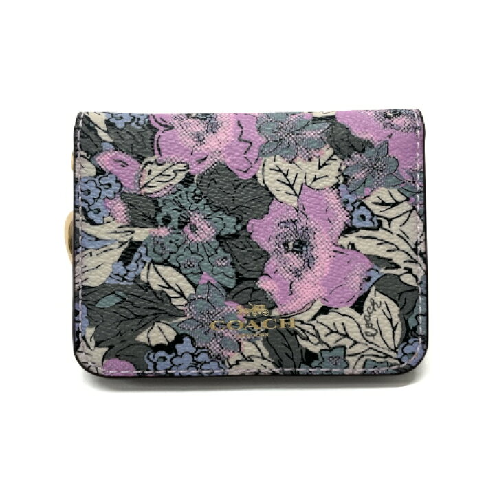 楽天市場】コーチ COACH パスケース レザー PVC 花柄 フラワー 2996G 