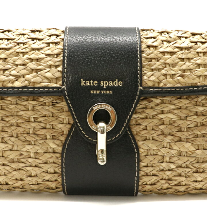 楽天市場】ケイトスペード KATE SPADE クラッチバッグ ストロー素材 