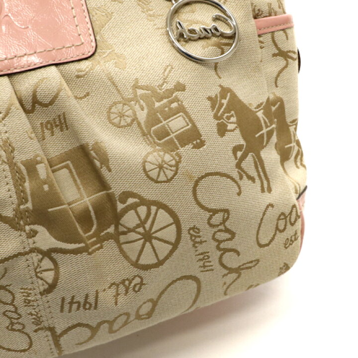 楽天市場】コーチ COACH トートバッグ キャンバス レザー 肩掛け 