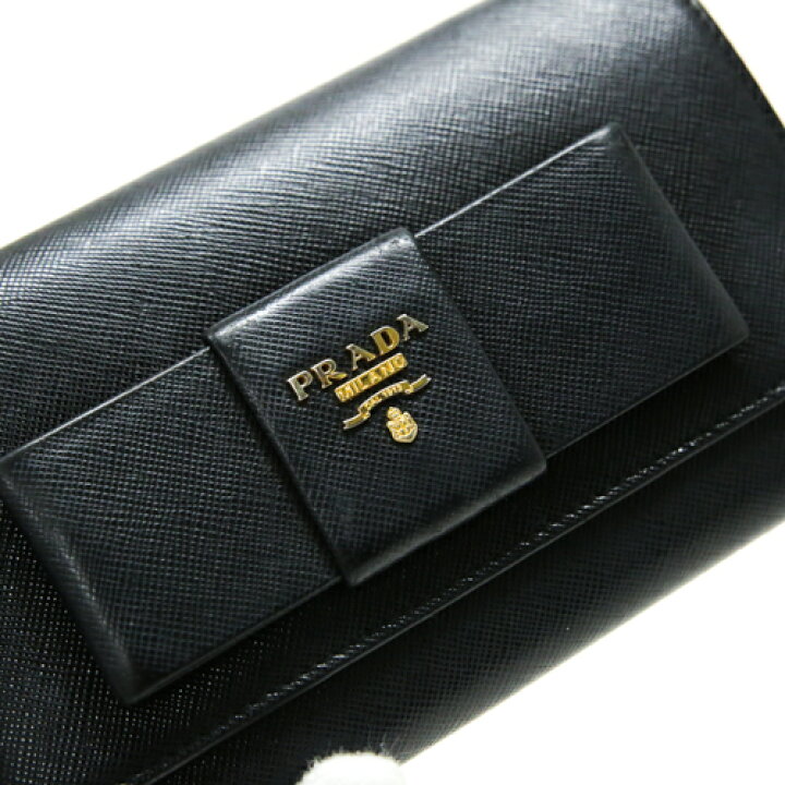 楽天市場】プラダ PRADA ショルダーウォレット サフィアーノレザー 長 