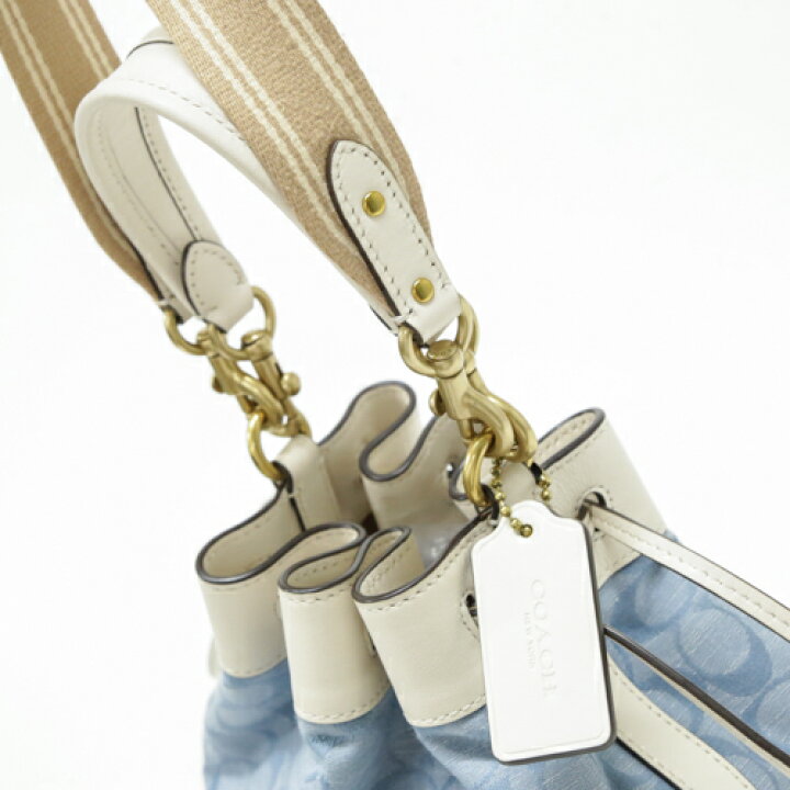 楽天市場】コーチ COACH フィールド バケット キャンバス レザー  