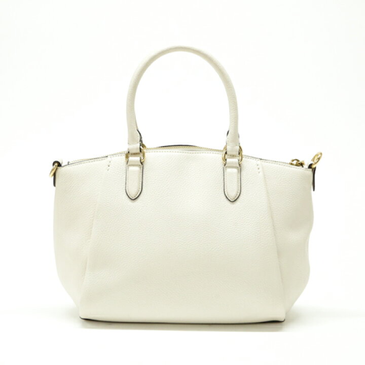 COACHハンドバッグエリスサッチェルホワイト