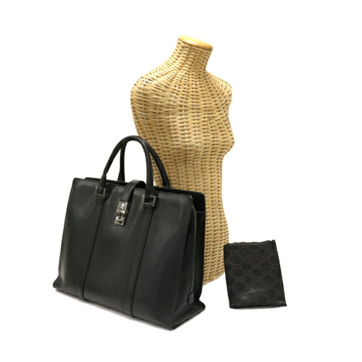 楽天市場】グッチ GUCCI ビジネスバッグ レザー 114262 ブリーフケース 
