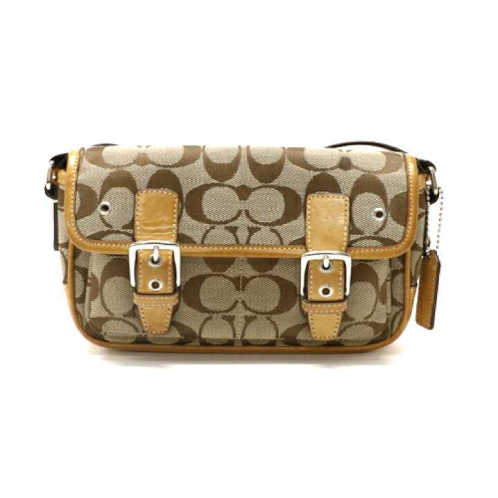 楽天市場】コーチ COACH ショルダーバッグ レザー キャンバス 