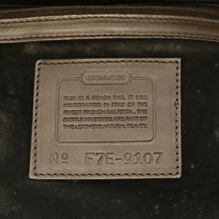 楽天市場】コーチ COACH トートバッグ レザー 9107 オールレザー 