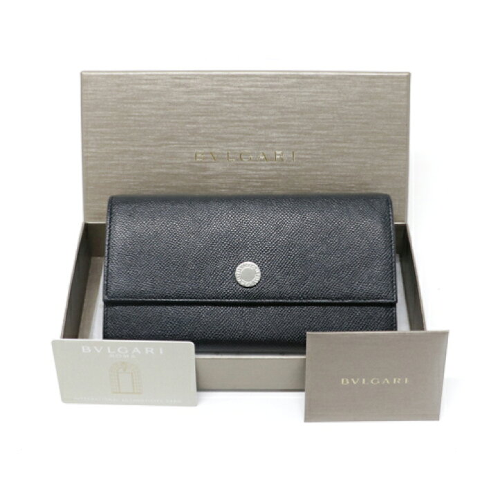 楽天市場】ブルガリ BVLGARI クラシコ CLASSICO レザー 27749 二つ折り 