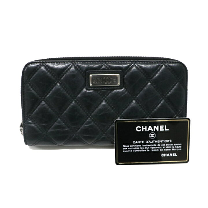 楽天市場】シャネル CHANEL パリニューヨークライン ラムスキン 長財布  