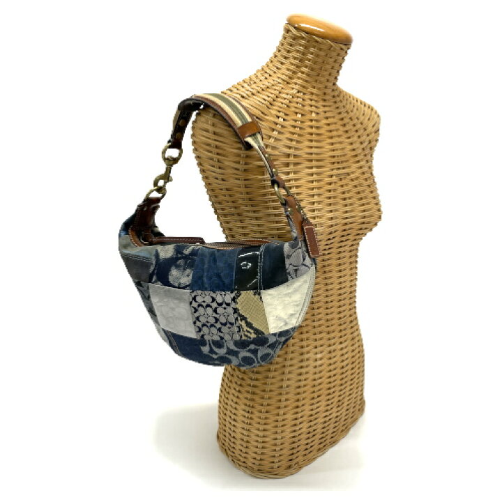 楽天市場】コーチ COACH ショルダーバッグ デニム レザー キャンバス  