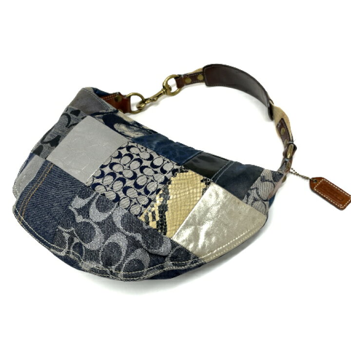 楽天市場】コーチ COACH ショルダーバッグ デニム レザー キャンバス  