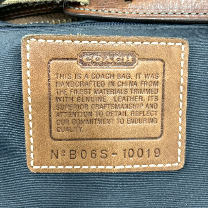 楽天市場】コーチ COACH ショルダーバッグ デニム レザー キャンバス  
