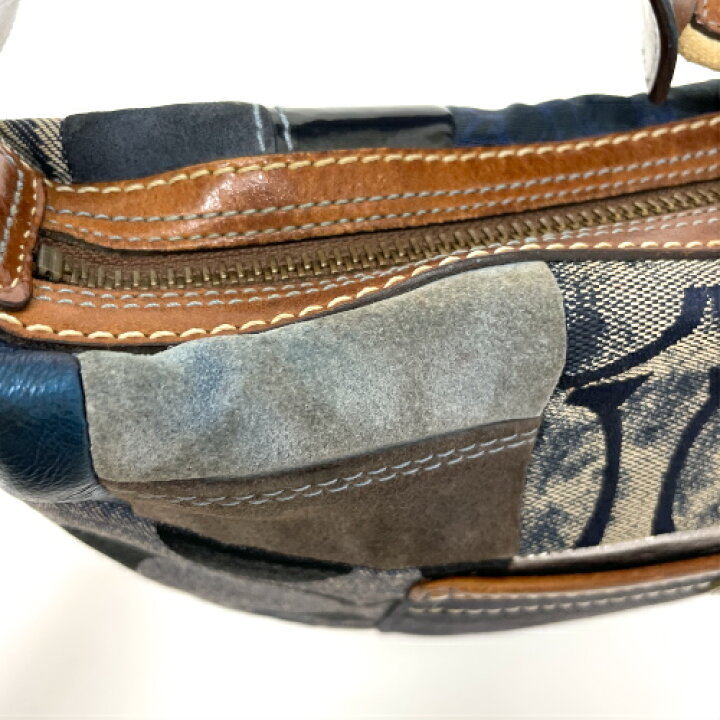 楽天市場】コーチ COACH ショルダーバッグ デニム レザー キャンバス  