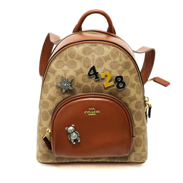 楽天市場】未使用 コーチ COACH リュック レザー PVC シグネチャー 