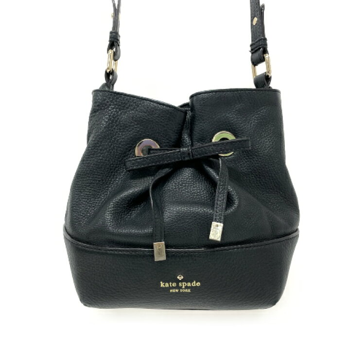 楽天市場】ケイトスペード Kate Spade ショルダーバッグ レザー 巾着型  
