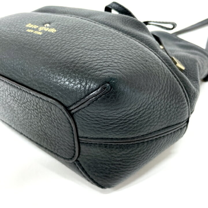 楽天市場】ケイトスペード Kate Spade ショルダーバッグ レザー 巾着型 