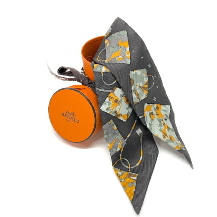 楽天市場】エルメス HERMES ツイリースカーフ シルク 馬柄 バッグ柄 