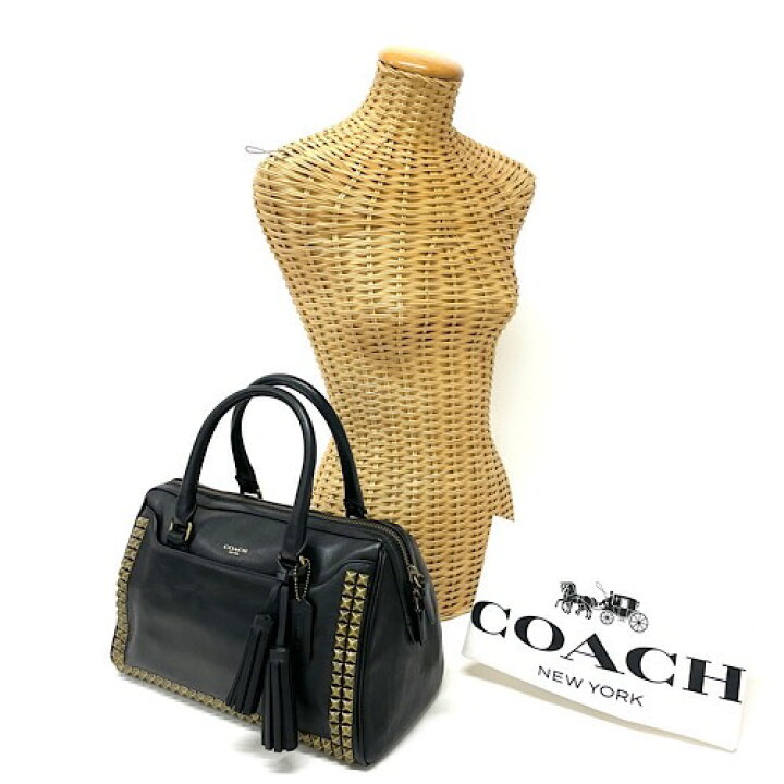 楽天市場】コーチ COACH ハンドバッグ レザー 26404 スタッズ 手提げ 