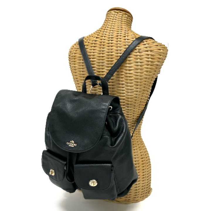 楽天市場】コーチ COACH リュック レザー F37410 バックパック ミニ  