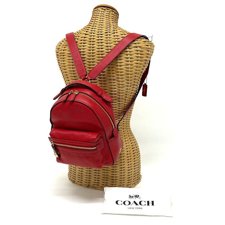 楽天市場】コーチ COACH リュックサック レザー 31032 デイパック ミニ 