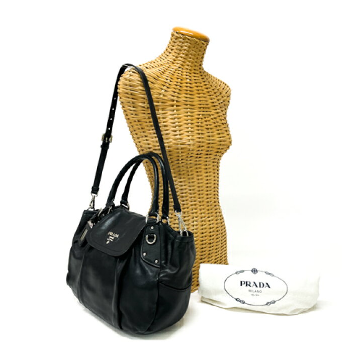 楽天市場】プラダ PRADA ハンドバッグ レザー 2WAYバッグ BN1628 
