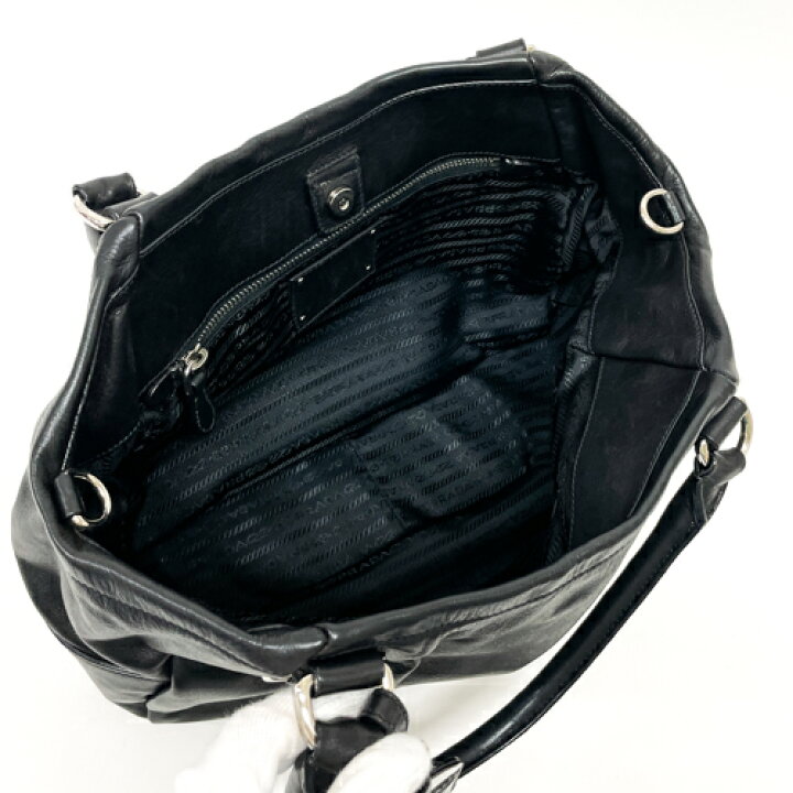 楽天市場】プラダ PRADA ハンドバッグ レザー 2WAYバッグ BN1628 