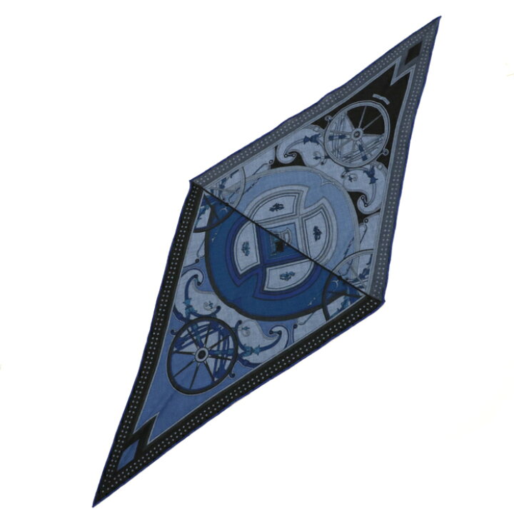 楽天市場】エルメス HERMES ロザンジュMM カシミア シルク スカーフ 