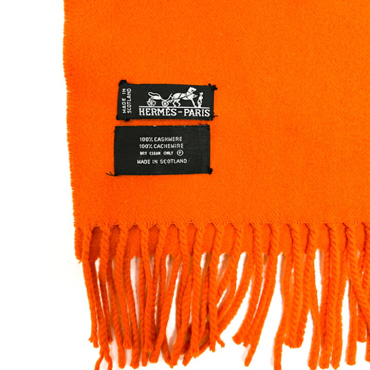 楽天市場】エルメス HERMES マフラー カシミヤ 100％ ショール 