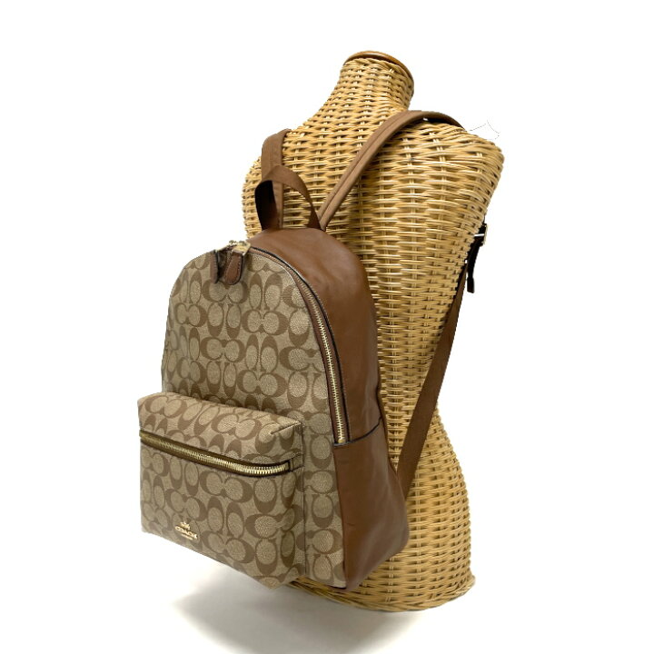 楽天市場】コーチ COACH リュック レザー PVC シグネチャー バック 