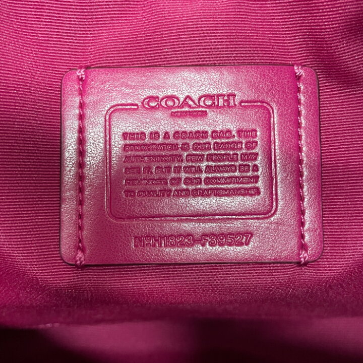 楽天市場】コーチ COACH ショルダーバッグ レザー PVC シグネチャー 