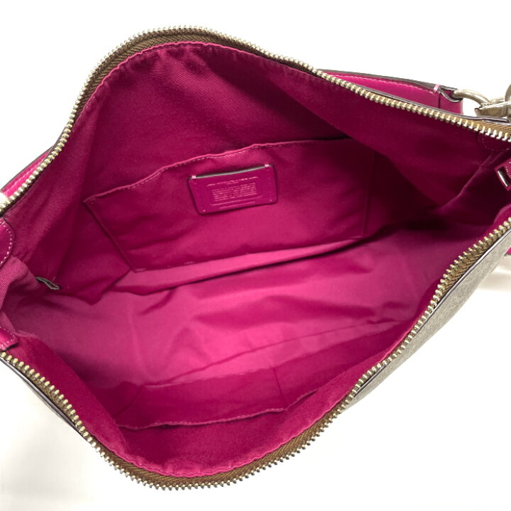 楽天市場】コーチ COACH ショルダーバッグ レザー PVC シグネチャー 