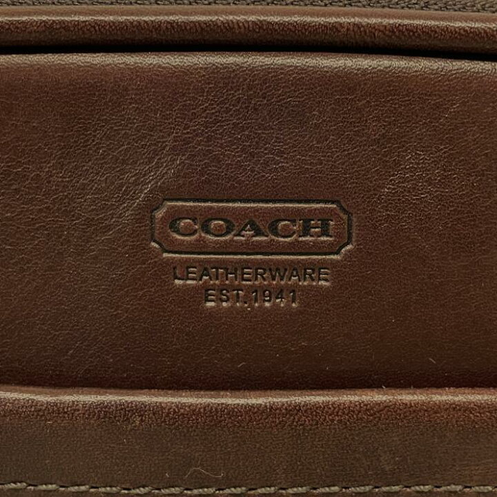 楽天市場】コーチ COACH セカンドバッグ レザー 5249 トラベルポーチ 