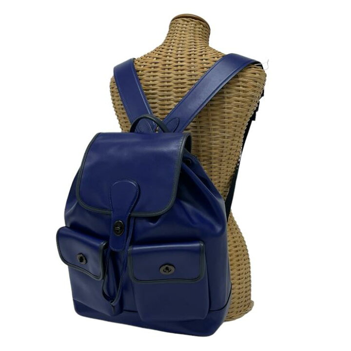楽天市場】コーチ COACH ヘリテージ バックパック インディゴ 