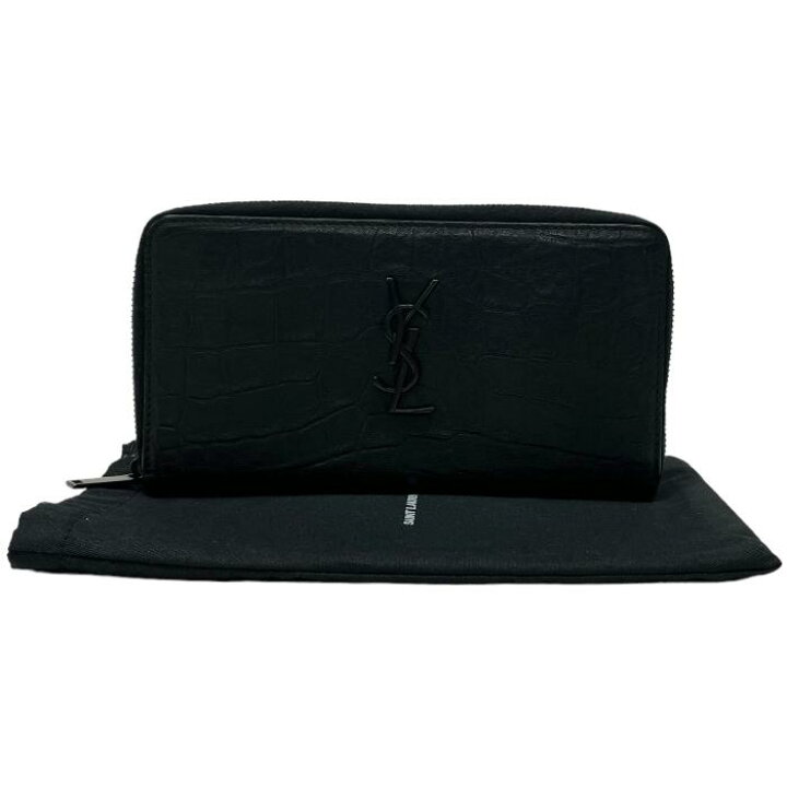 楽天市場】サンローラン SAINT LAURENT 長財布 レザー タイニー クロコ 