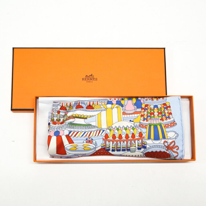 楽天市場】エルメス HERMES スカーフ カレ45 シルク プチカレ La  