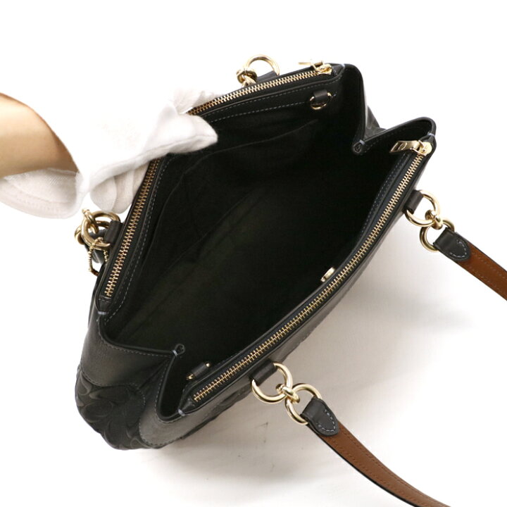 楽天市場】コーチ COACH ブルック キャリーオール レザー PVC F25952 