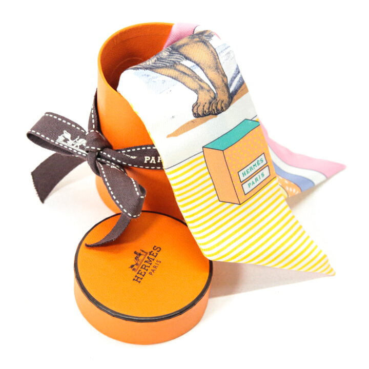 楽天市場】エルメス HERMES ツイリースカーフ シルク グラン・テアトル 