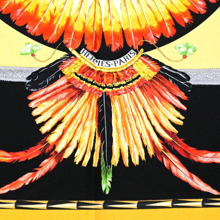 楽天市場】エルメス HERMES スカーフ カレ90 シルク BRAZIL ブラジル 