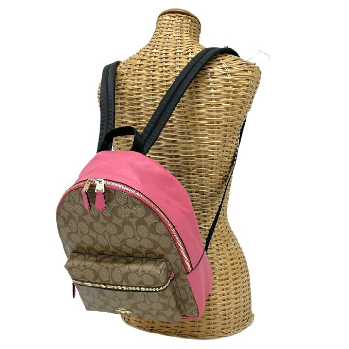 楽天市場】コーチ COACH ミディアム チャーリー バックパック PVC  