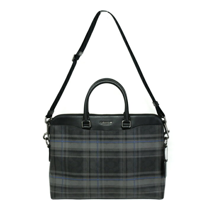 楽天市場】コーチ COACH ビジネスバッグ レザー PVC シグネチャー 