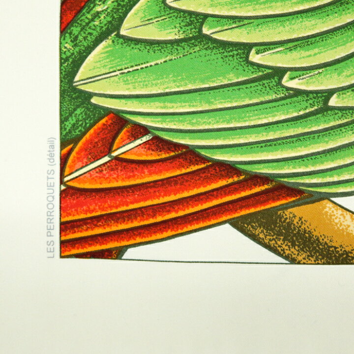 楽天市場】エルメス HERMES スカーフ カレ 90 シルク Les Perroquets 