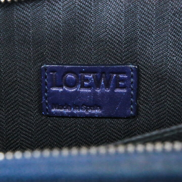 楽天市場】ロエベ LOEWE ラウンドジップ ロングウォレット レザー 